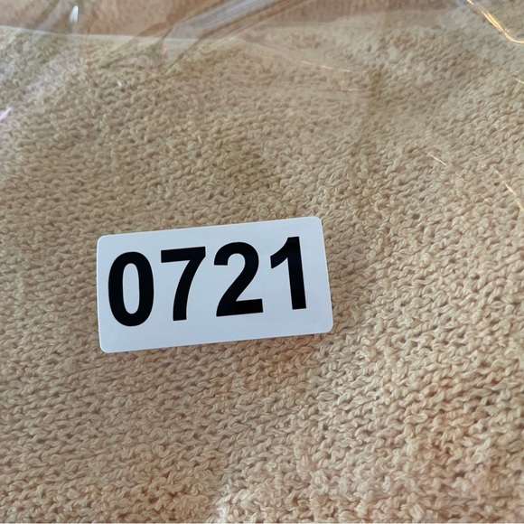 New! Free People FP Beach Gold Poppy Sweater Cover- Up Mini Dress 20721 - Picture 11 of 11